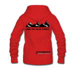 Ass on Bag - red Hoodie